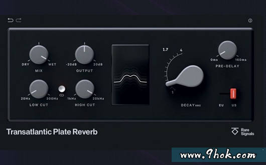 板式混响－Rare Signals Transatlantic Plate Reverb v1.2.0  [WiN]