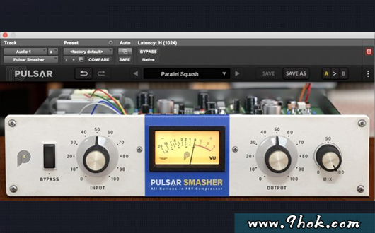 复刻老式UREI 1176LN压缩器－Pulsar Audio Smasher v1.0.3  [WiN]