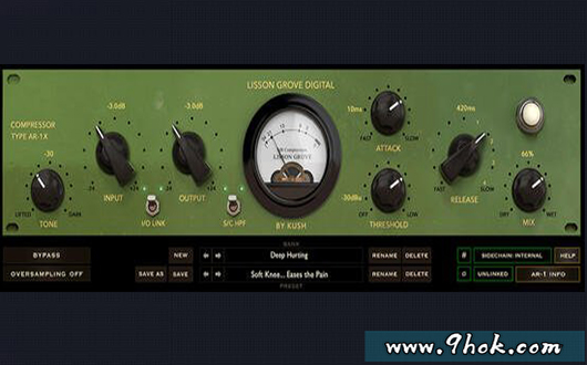 电子管压缩－Kush Audio AR-1 v1.0.7 [WiN] 