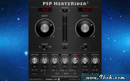 移频器－PSPaudioware PSP HertzRider2 v2.0.1 [WiN]