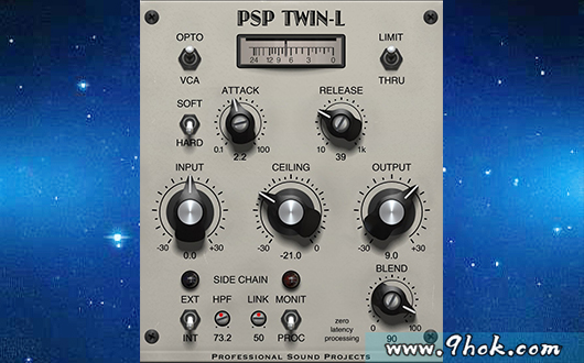 双算法经典限制器－PSPaudioware PSP Twin-L v1.2.0  [WiN]