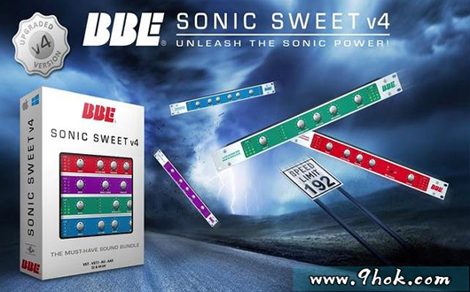 BBE Sound Sonic Sweet v4.0.1激励器 响度效果器插件套装Win/Mac