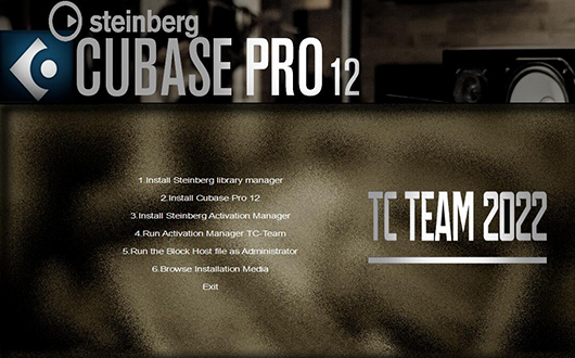 宿主软件－Steinberg Cubase Pro 12 TC TEAM 2022 [WiN]