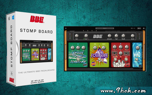 吉他放大器模拟和效果器－BBE Sound Stomp Board v1.3.0 R2R