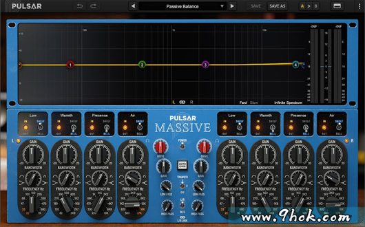 均衡－Pulsar Audio Pulsar Massive v1.0.8 R2R