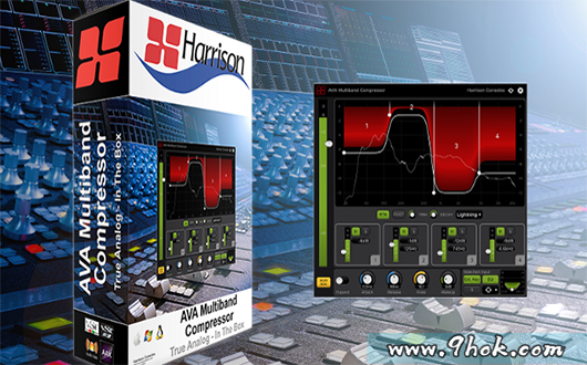 多段压缩器 - Harrison AVA Multiband Compressor v2.0.1[WiN]