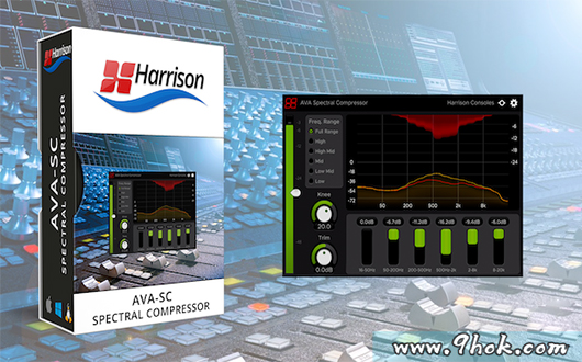 压缩效果器-Harrison AVA Spectral Compressor v1.1.0[WiN]