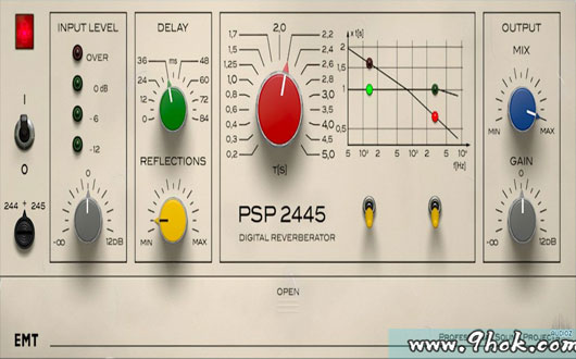 混响－PSPaudioware PSP 2445 EMT v1.3.10-R2R