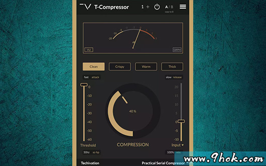 串行压缩-Techivation T-Compressor v1.0.9 Incl Keygen-R2R