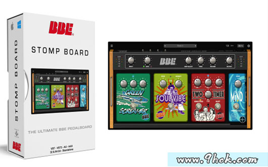 吉他效果器插件包-BBE Sound Stomp Board v1.6.1-TeamCubeadooby