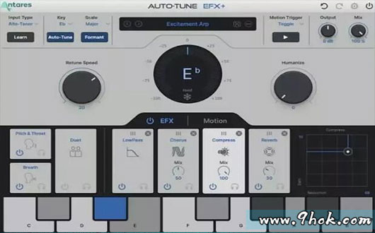 音高修正－Antares Auto-Tune EFX v10.0.1.CE